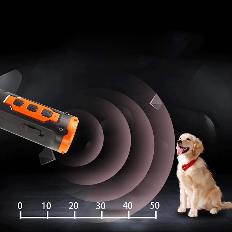 High-Frequency Ultrasonic Dog Repellent – Portable Anti-Bark & Deterrent Device for Training & Outdoor Safety
